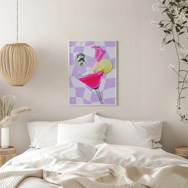 Cocktail diving - Stretched Canvas, Poster or Fine Art Print I Heart Wall Art
