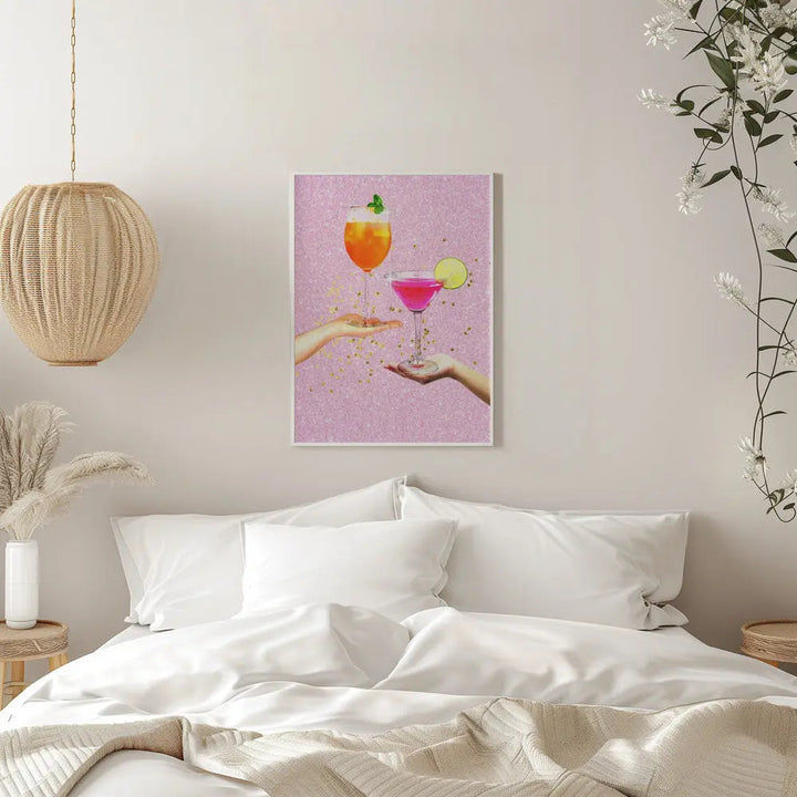 Cocktail Party - Stretched Canvas, Poster or Fine Art Print I Heart Wall Art