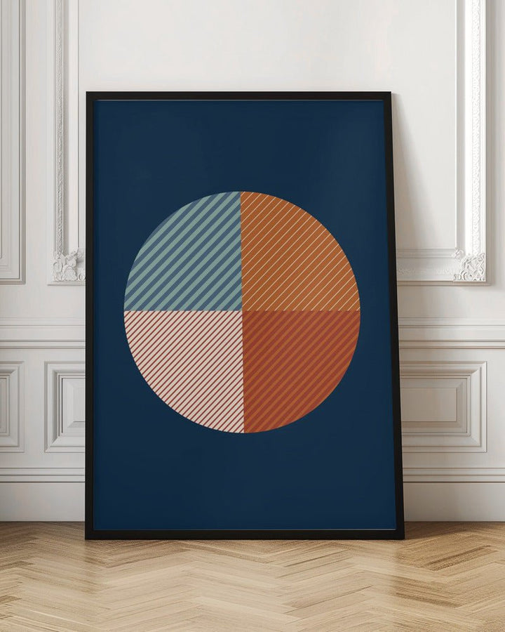 Color Harmony Wheel - Stretched Canvas, Poster or Fine Art Print - I Heart Wall Art - Poster Print, Canvas Print or Framed Art Print
