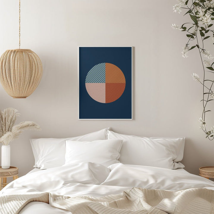 Color Harmony Wheel - Stretched Canvas, Poster or Fine Art Print - I Heart Wall Art - Poster Print, Canvas Print or Framed Art Print