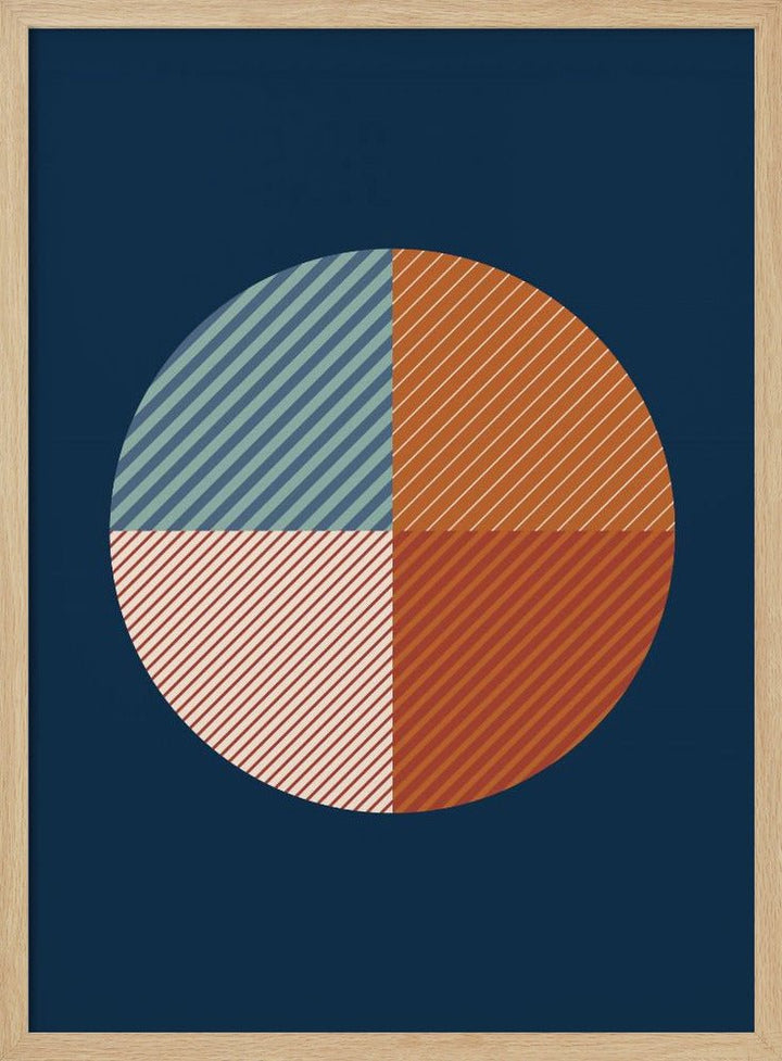 Color Harmony Wheel - Stretched Canvas, Poster or Fine Art Print - I Heart Wall Art - Poster Print, Canvas Print or Framed Art Print