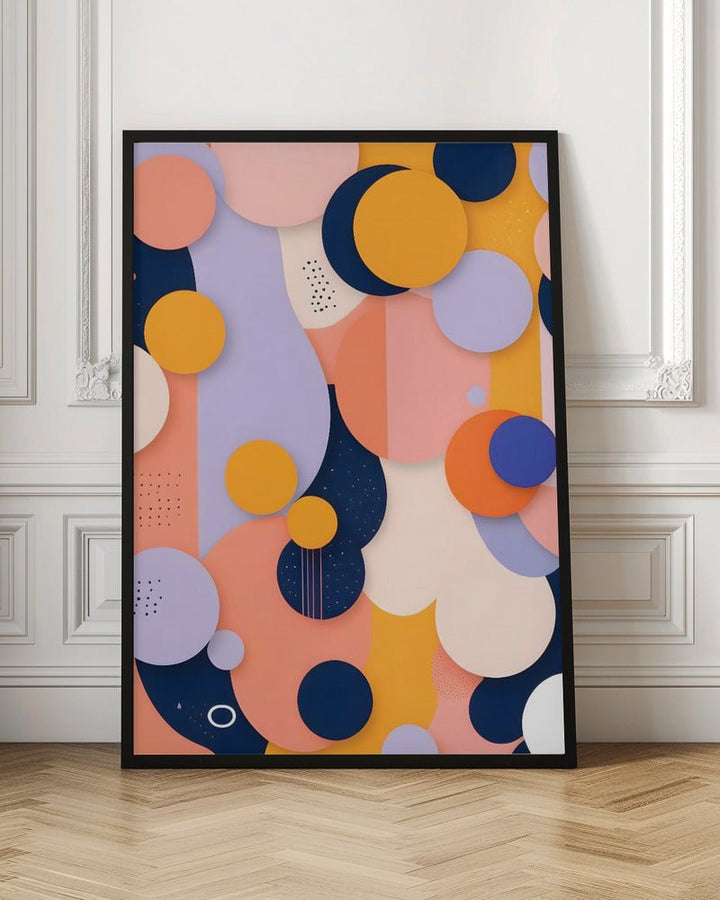 Color Sphere Fusion - Stretched Canvas, Poster or Fine Art Print - I Heart Wall Art - Poster Print, Canvas Print or Framed Art Print
