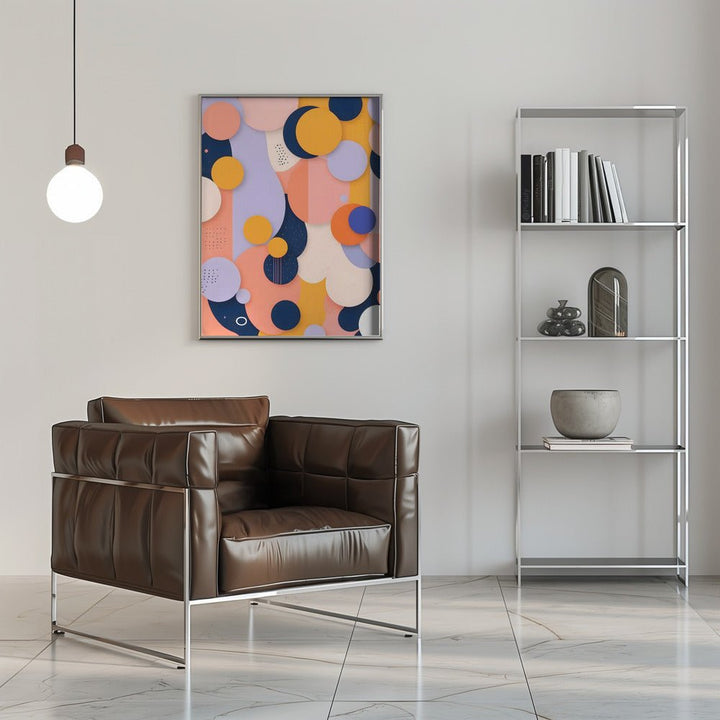 Color Sphere Fusion - Stretched Canvas, Poster or Fine Art Print - I Heart Wall Art - Poster Print, Canvas Print or Framed Art Print