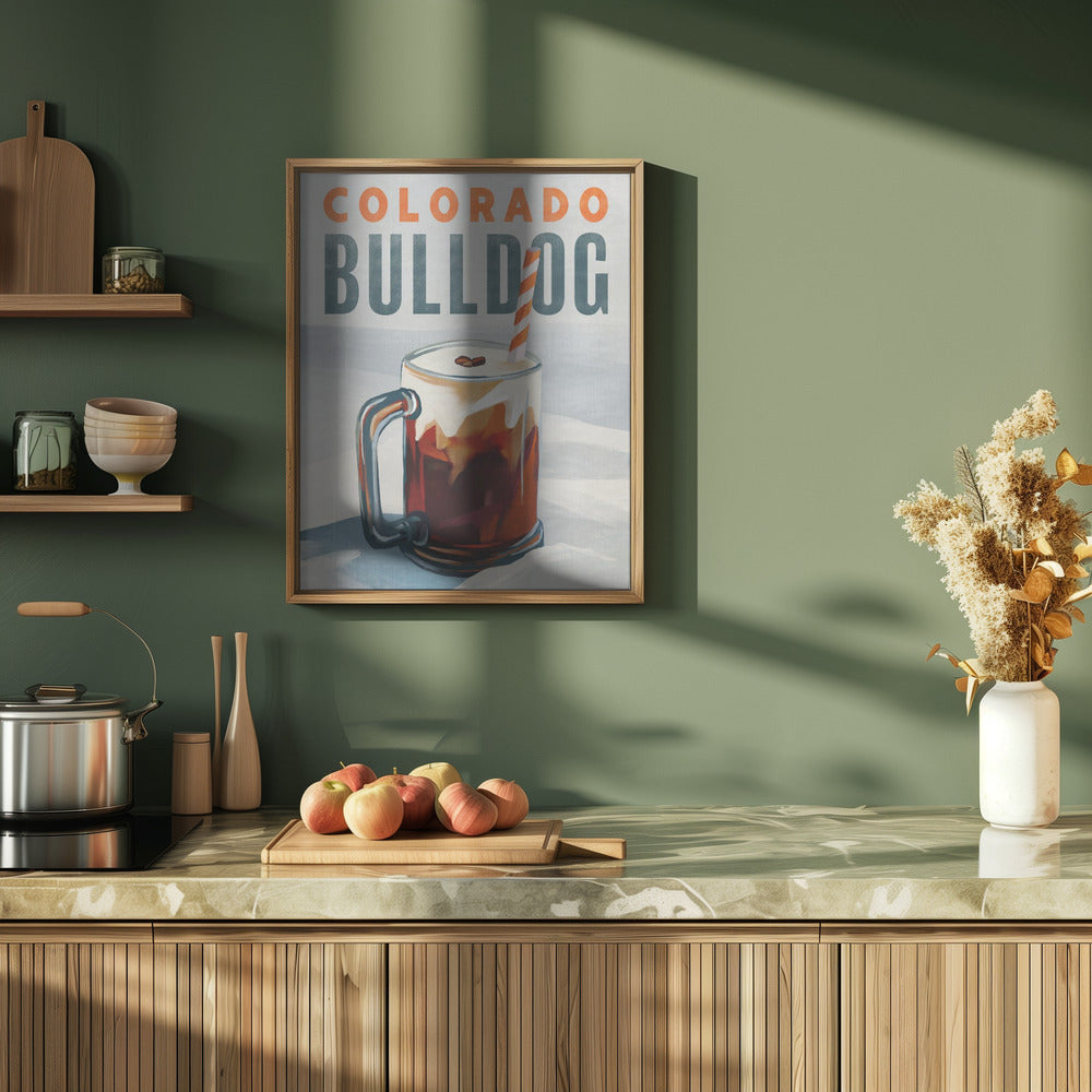 Colorado Bulldog 21x28 - Stretched Canvas, Poster or Fine Art Print I Heart Wall Art