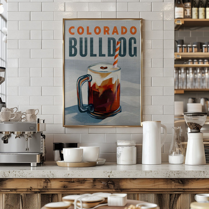 Colorado Bulldog 21x28 - Stretched Canvas, Poster or Fine Art Print I Heart Wall Art