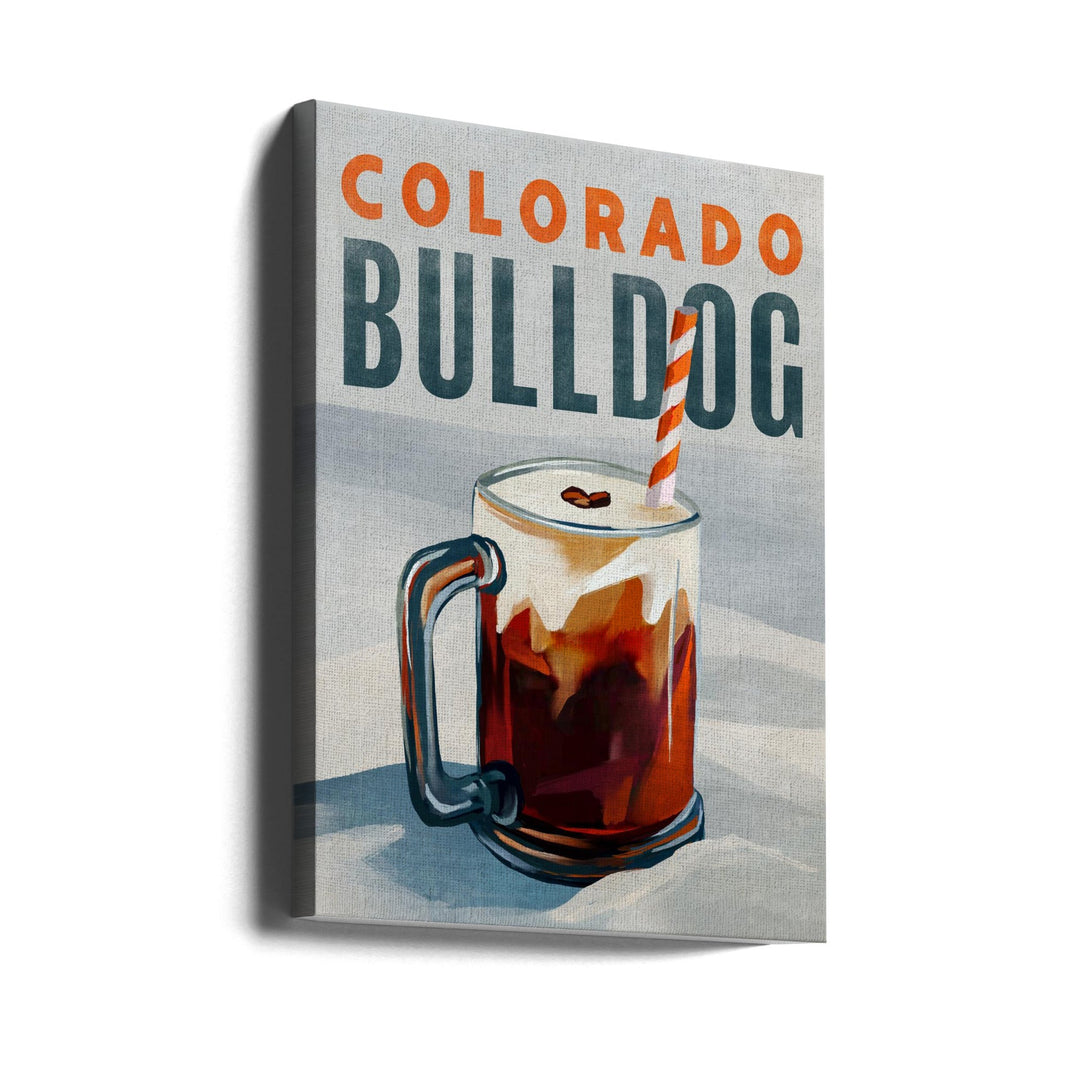 Colorado Bulldog 21x28 - Stretched Canvas, Poster or Fine Art Print I Heart Wall Art