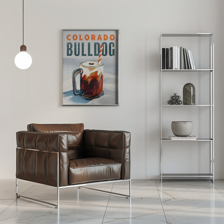 Colorado Bulldog 21x28 - Stretched Canvas, Poster or Fine Art Print I Heart Wall Art