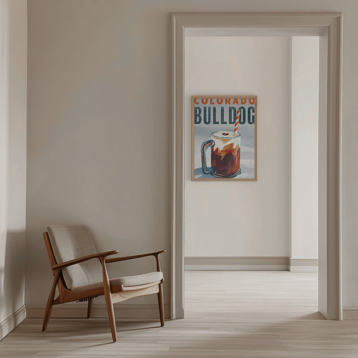 Colorado Bulldog 21x28 - Stretched Canvas, Poster or Fine Art Print I Heart Wall Art