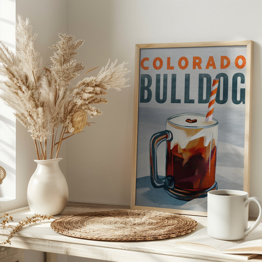 Colorado Bulldog 21x28 - Stretched Canvas, Poster or Fine Art Print I Heart Wall Art