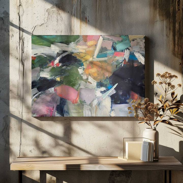 Colorful Abstract Energy - Stretched Canvas Poster or Fine Art Print