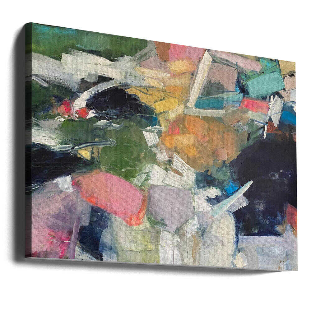 Colorful Abstract Energy - Stretched Canvas Poster or Fine Art Print