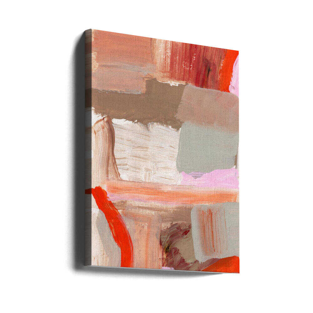 Colorful Bold Brushstrokes - Stretched Canvas, Poster or Fine Art Print - I Heart Wall Art - Poster Print, Canvas Print or Framed Art Print