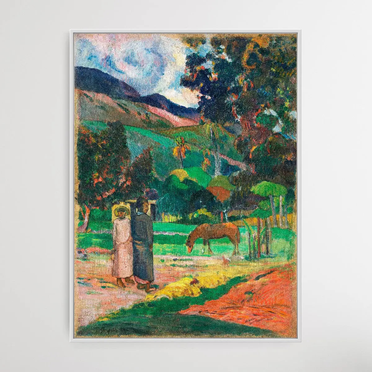 Colorful Farm (1892) by Paul Gauguin - I Heart Wall Art