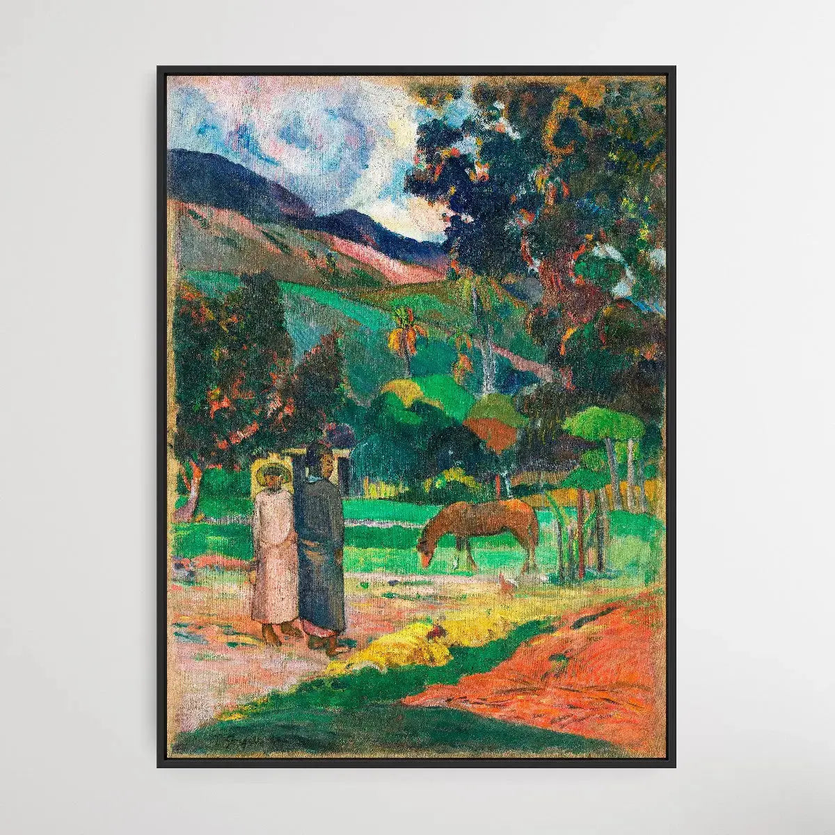 Colorful Farm (1892) by Paul Gauguin - I Heart Wall Art