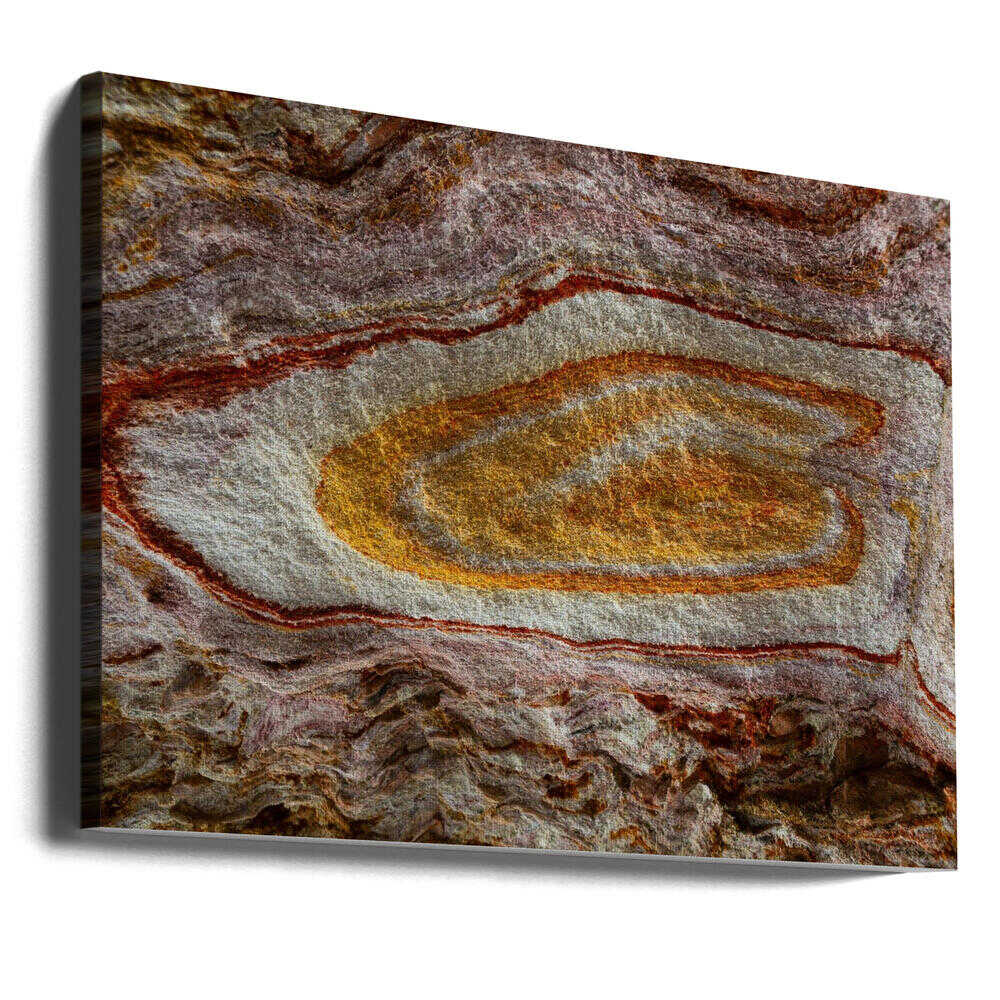 Colorful Geological Layers - Stretched Canvas, Poster or Fine Art Print - I Heart Wall Art - Poster Print, Canvas Print or Framed Art Print