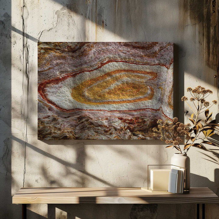 Colorful Geological Layers - Stretched Canvas, Poster or Fine Art Print - I Heart Wall Art - Poster Print, Canvas Print or Framed Art Print