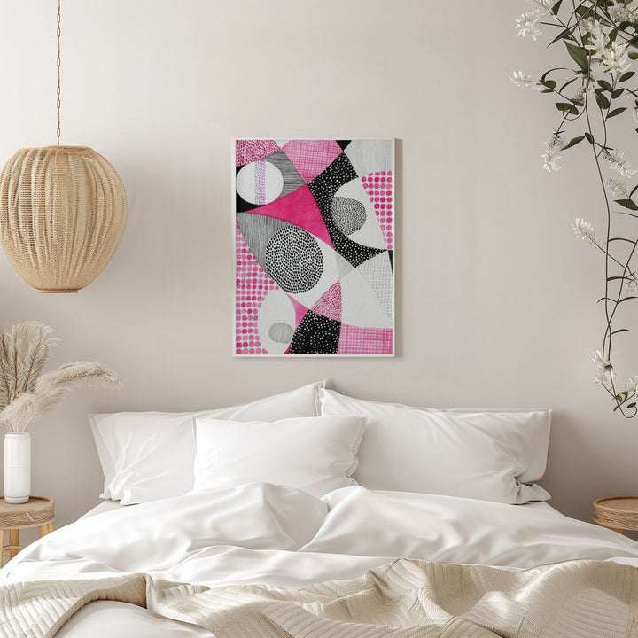 Colorful Geometric Patterns - Stretched Canvas, Poster or Fine Art Print - I Heart Wall Art - Poster Print, Canvas Print or Framed Art Print