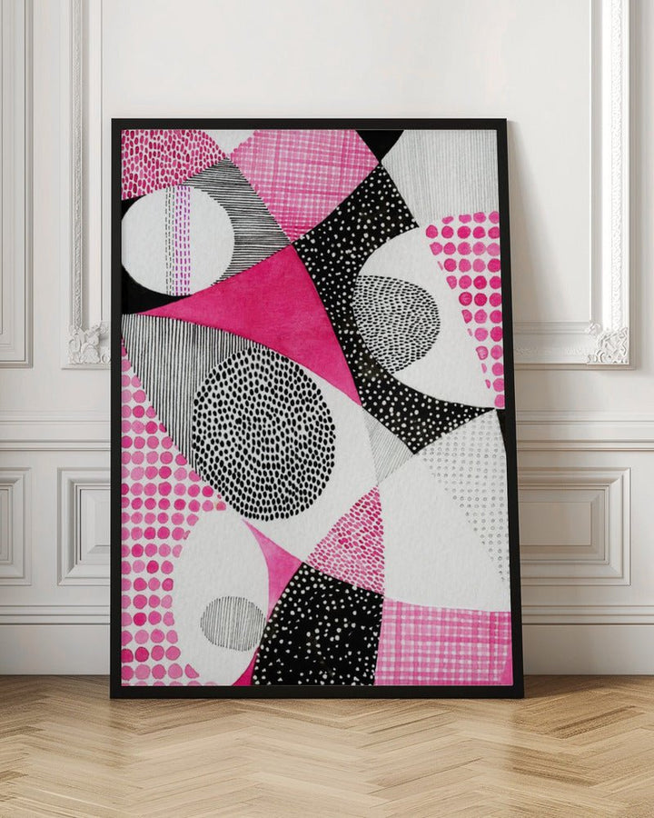 Colorful Geometric Patterns - Stretched Canvas, Poster or Fine Art Print - I Heart Wall Art - Poster Print, Canvas Print or Framed Art Print