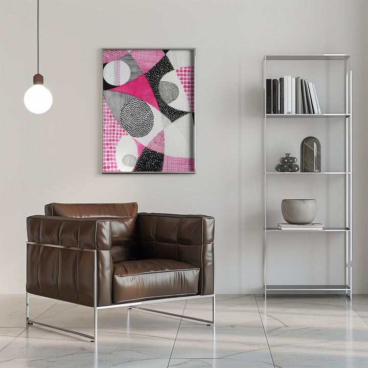 Colorful Geometric Patterns - Stretched Canvas, Poster or Fine Art Print - I Heart Wall Art - Poster Print, Canvas Print or Framed Art Print