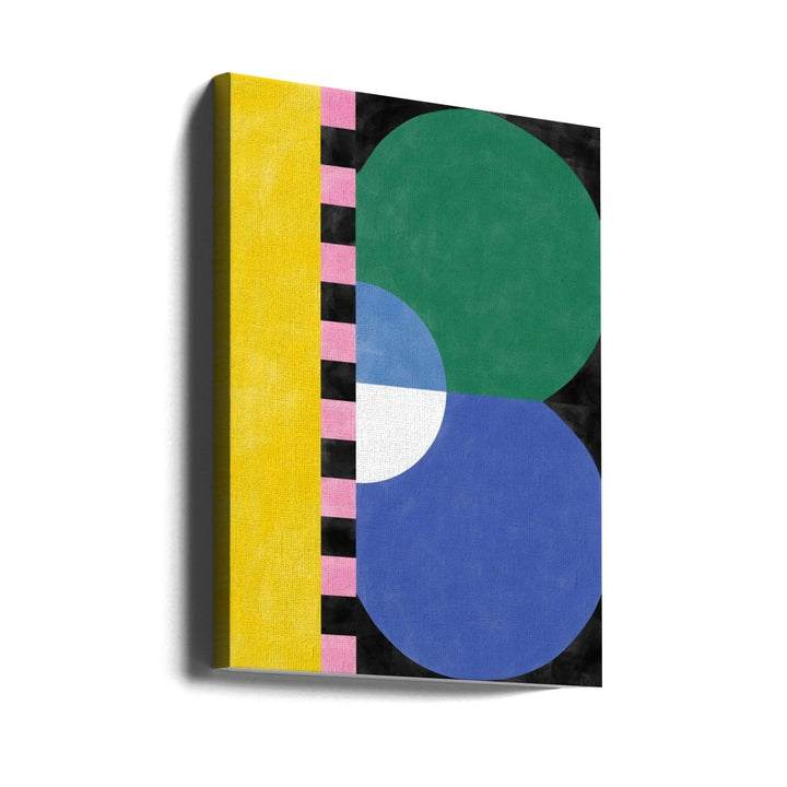 Colorful Geometry Block and shapes - Stretched Canvas, Poster or Fine Art Print - I Heart Wall Art - Poster Print, Canvas Print or Framed Art Print