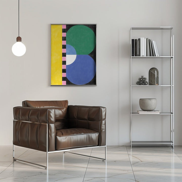 Colorful Geometry Block and shapes - Stretched Canvas, Poster or Fine Art Print - I Heart Wall Art - Poster Print, Canvas Print or Framed Art Print