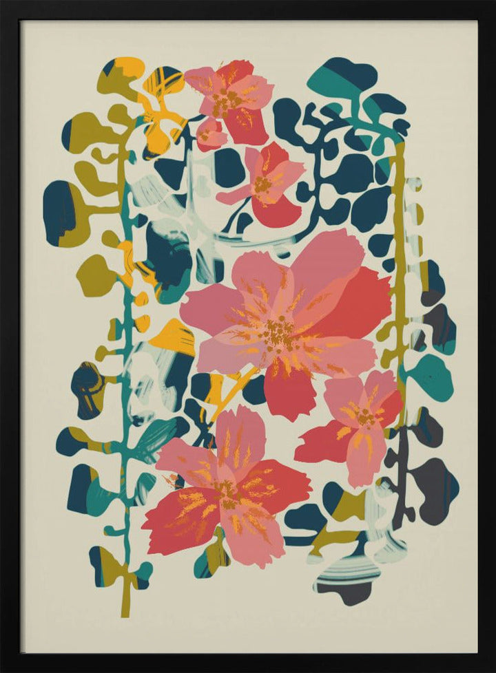 Colorful Orchid - Stretched Canvas, Poster or Fine Art Print I Heart Wall Art