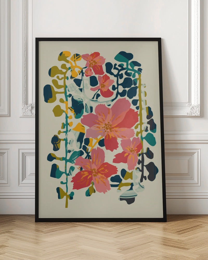 Colorful Orchid - Stretched Canvas, Poster or Fine Art Print I Heart Wall Art