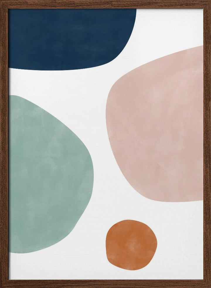 Colorful Shapes - Stretched Canvas, Poster or Fine Art Print - I Heart Wall Art - Poster Print, Canvas Print or Framed Art Print
