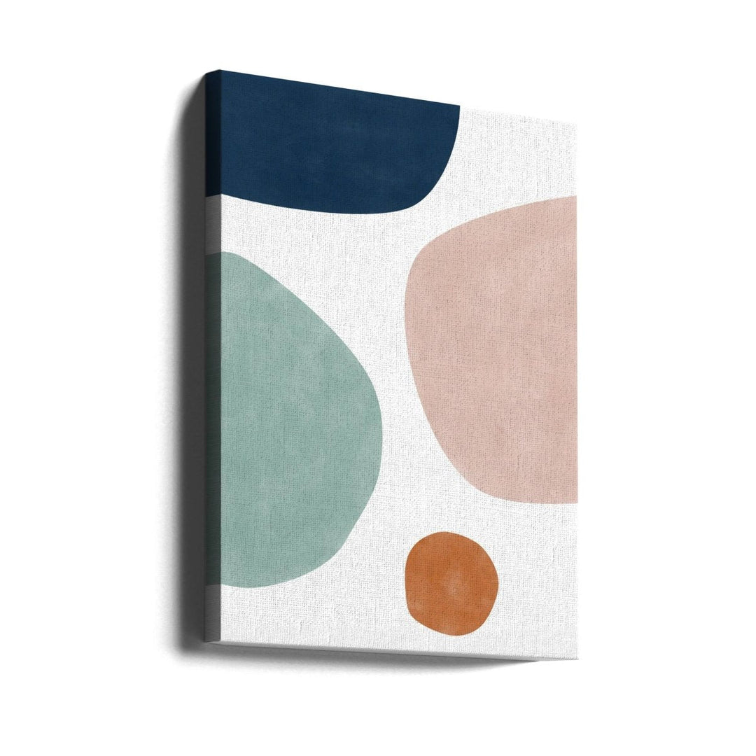 Colorful Shapes - Stretched Canvas, Poster or Fine Art Print - I Heart Wall Art - Poster Print, Canvas Print or Framed Art Print