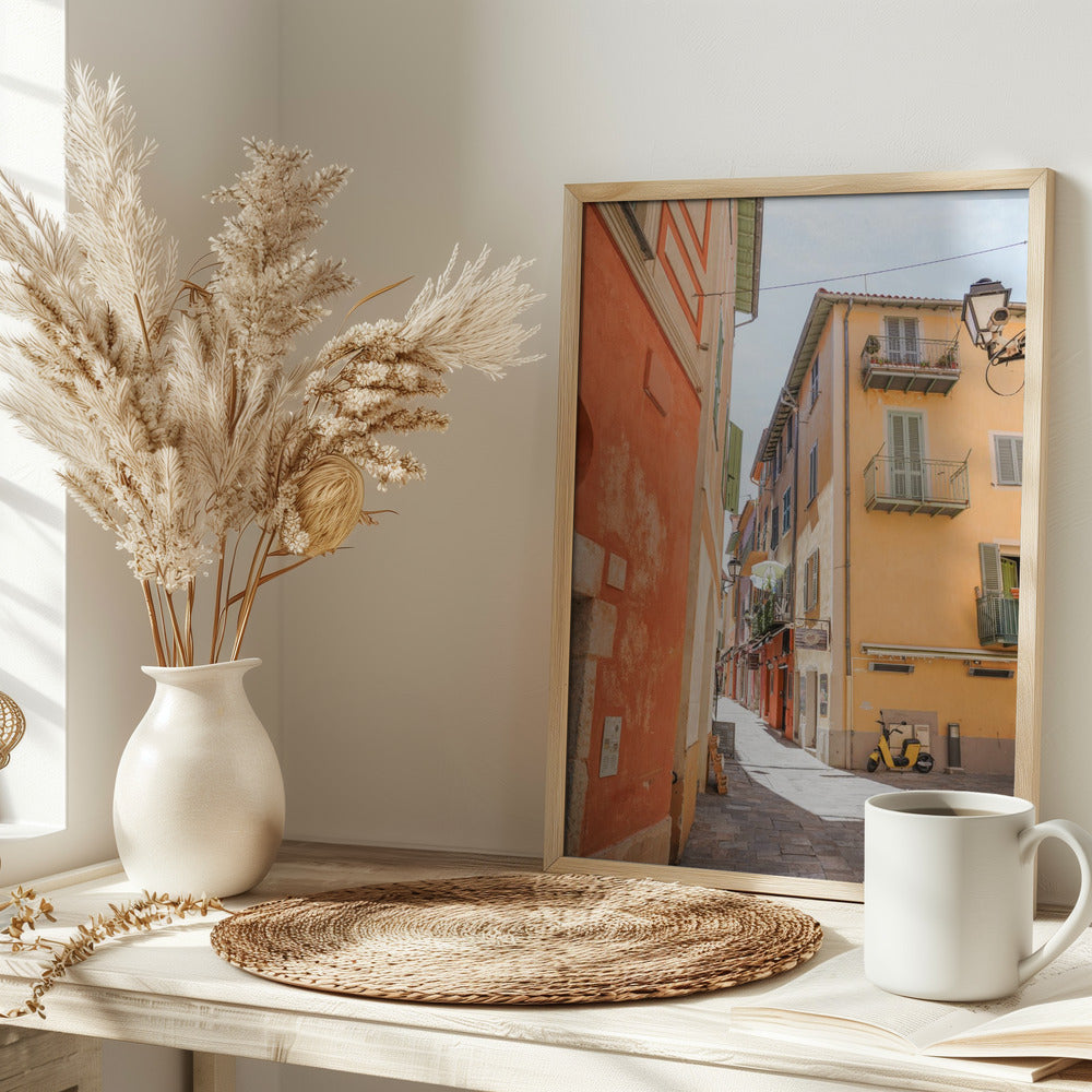 Colors of Menton - Stretched Canvas, Poster or Fine Art Print I Heart Wall Art