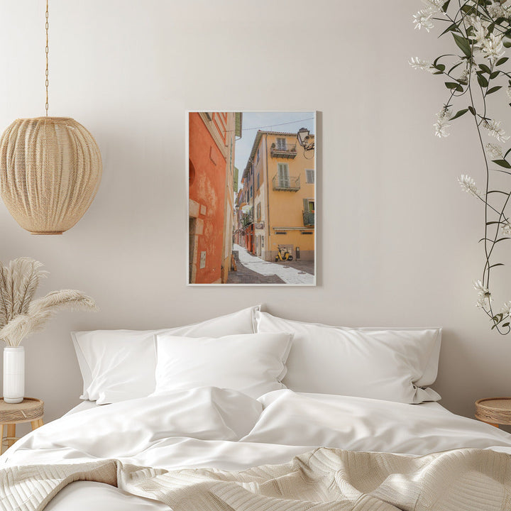 Colors of Menton - Stretched Canvas, Poster or Fine Art Print I Heart Wall Art