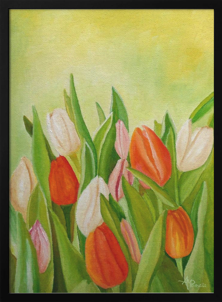 Colors of Spring - Stretched Canvas, Poster or Fine Art Print I Heart Wall Art