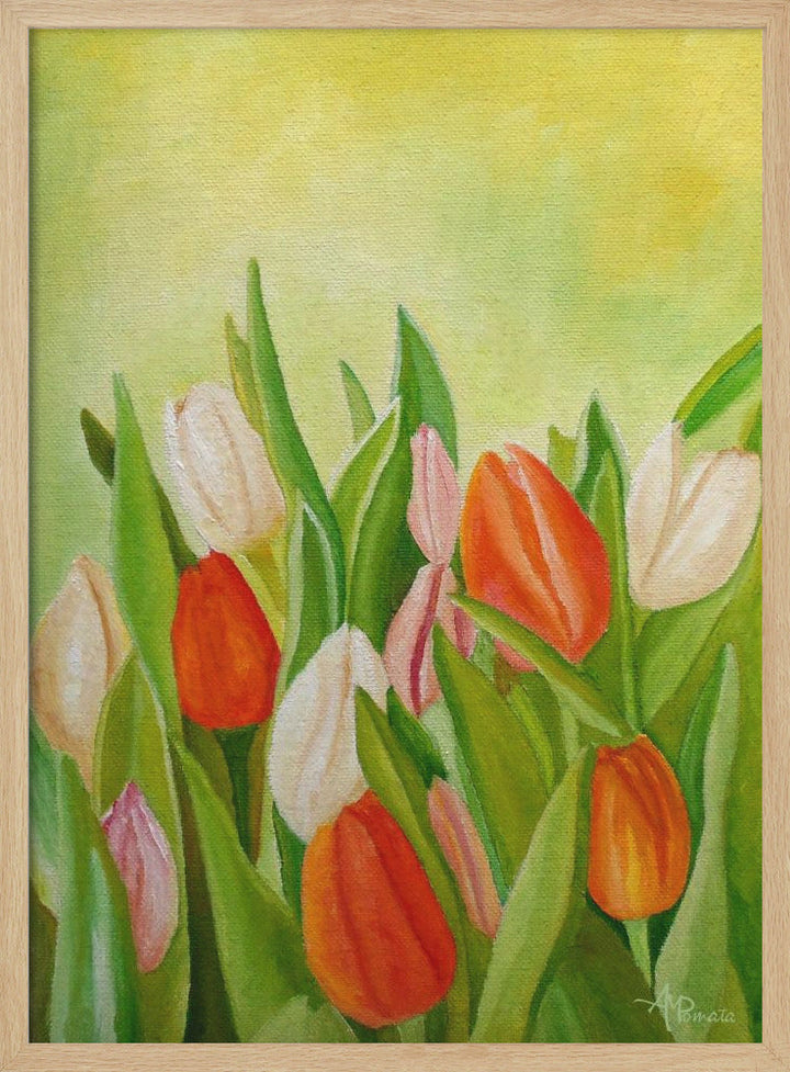 Colors of Spring - Stretched Canvas, Poster or Fine Art Print I Heart Wall Art
