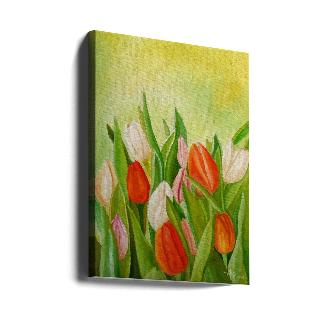Colors of Spring - Stretched Canvas, Poster or Fine Art Print I Heart Wall Art