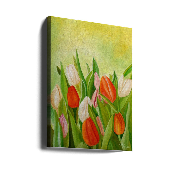 Colors of Spring - Stretched Canvas, Poster or Fine Art Print I Heart Wall Art