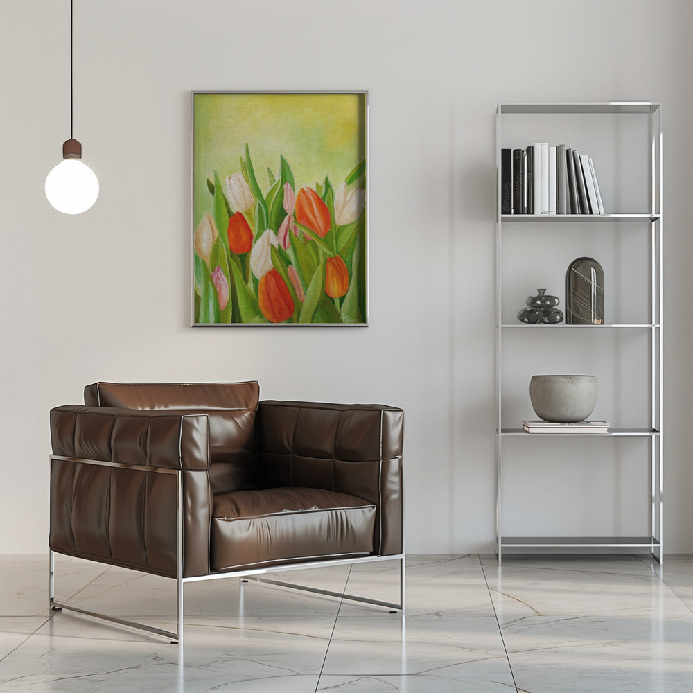 Colors of Spring - Stretched Canvas, Poster or Fine Art Print I Heart Wall Art