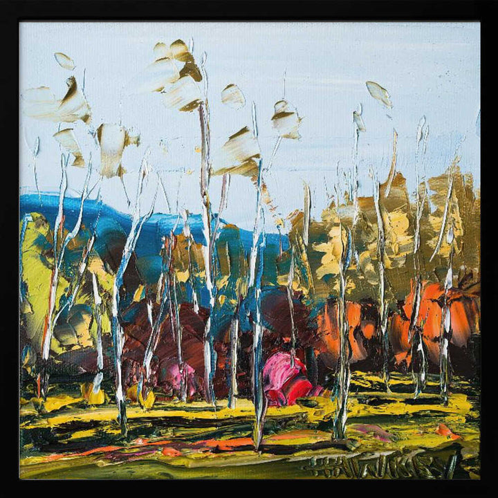 Colour change - Square Stretched Canvas, Poster or Fine Art Print by Angela Hawkey - I Heart Wall Art - Poster Print, Canvas Print or Framed Art Print