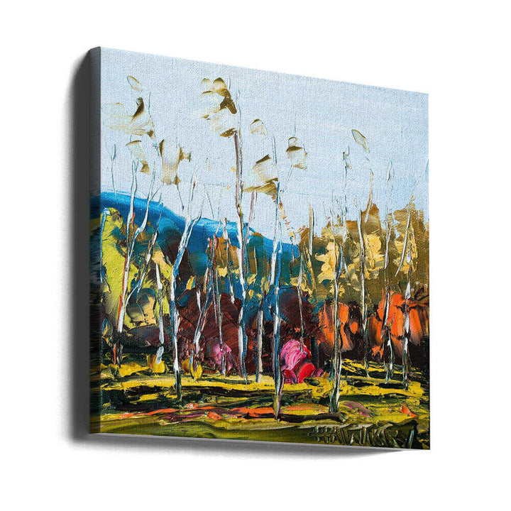 Colour change - Square Stretched Canvas, Poster or Fine Art Print by Angela Hawkey - I Heart Wall Art - Poster Print, Canvas Print or Framed Art Print