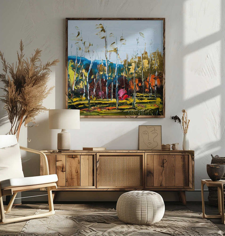 Colour change - Square Stretched Canvas, Poster or Fine Art Print by Angela Hawkey - I Heart Wall Art - Poster Print, Canvas Print or Framed Art Print