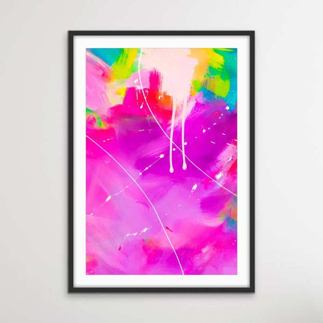 Colour Pops - Colourful Abstract Artwork Collection I Heart Wall Art Australia 