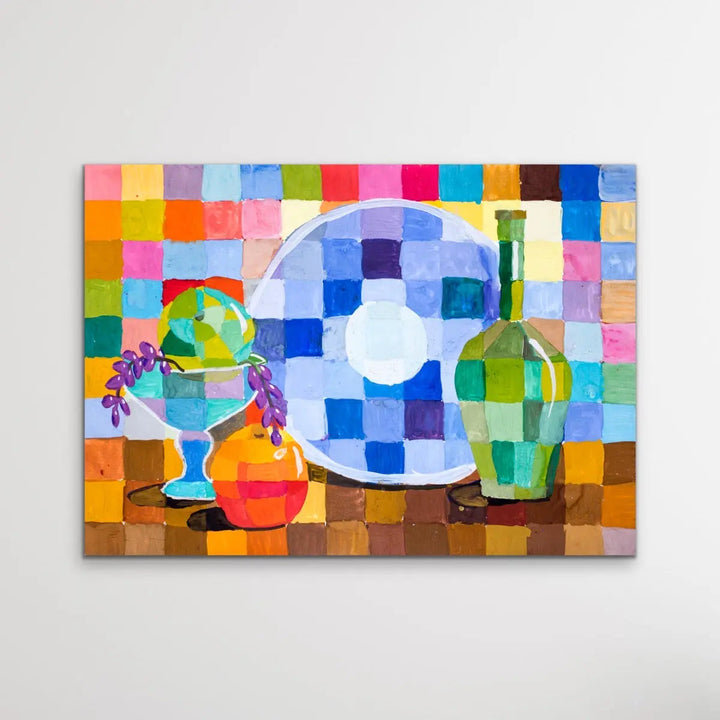 Come For Lunch - Colourful Still Life by Valentin Ivansov - I Heart Wall Art