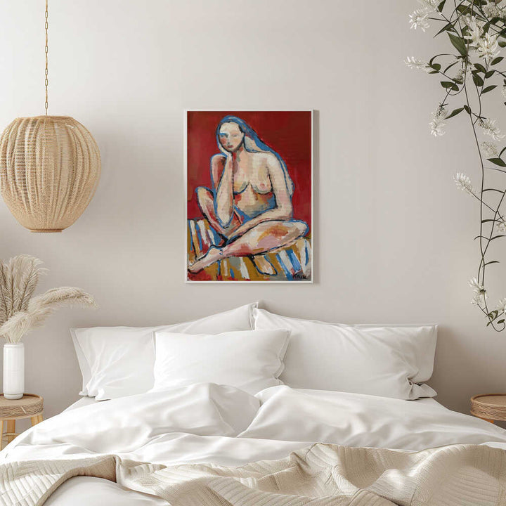 “Contemplating” - Stretched Canvas, Poster or Fine Art Print - I Heart Wall Art - Poster Print, Canvas Print or Framed Art Print