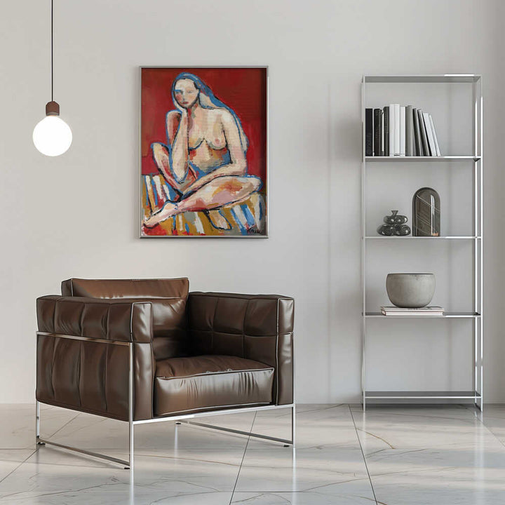 “Contemplating” - Stretched Canvas, Poster or Fine Art Print - I Heart Wall Art - Poster Print, Canvas Print or Framed Art Print