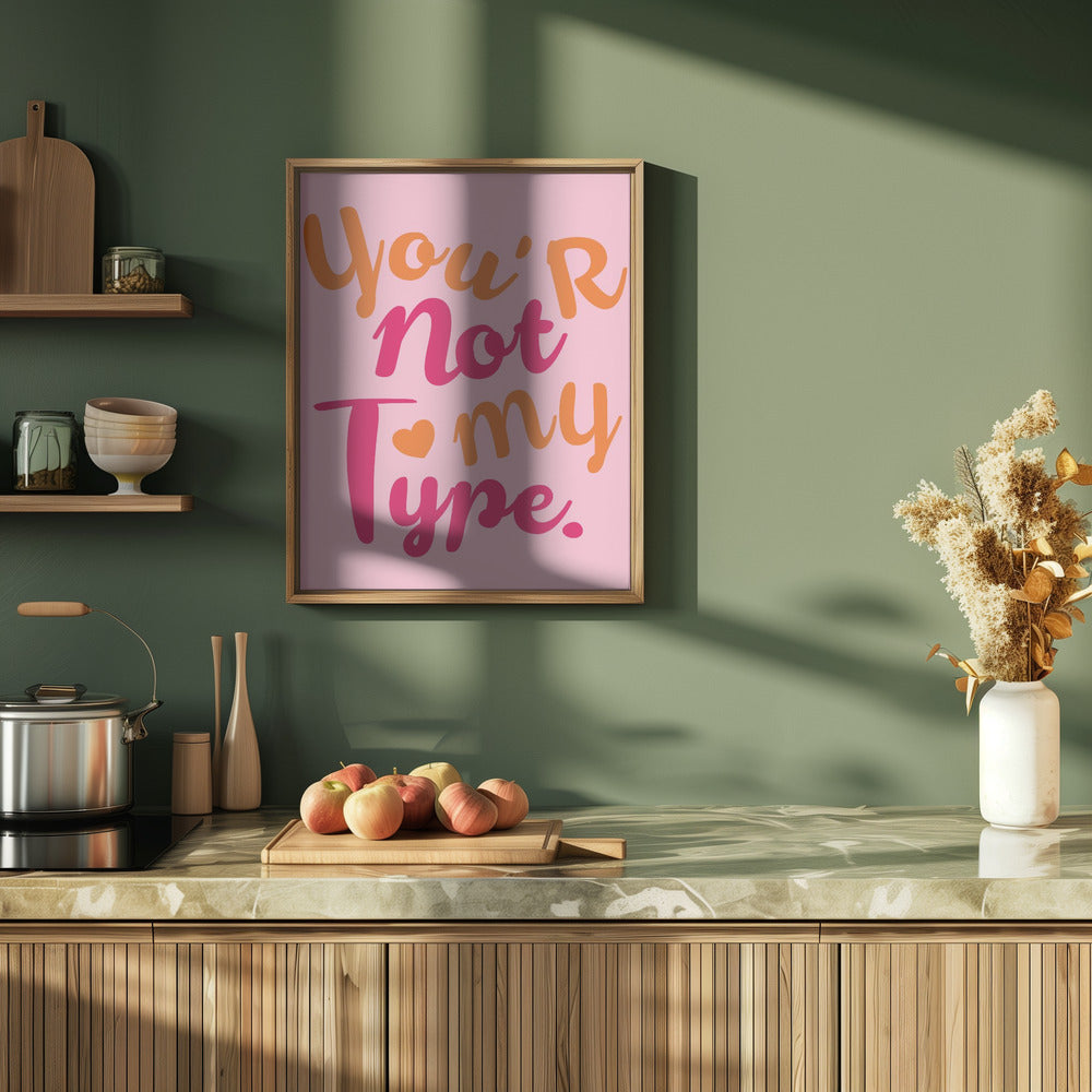 Contrast of Hearts - Stretched Canvas, Poster or Fine Art Print I Heart Wall Art