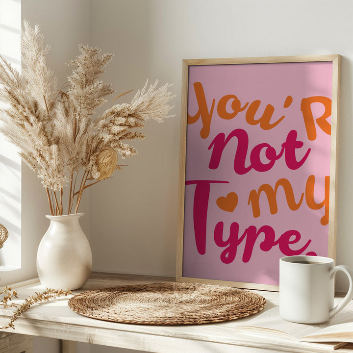 Contrast of Hearts - Stretched Canvas, Poster or Fine Art Print I Heart Wall Art