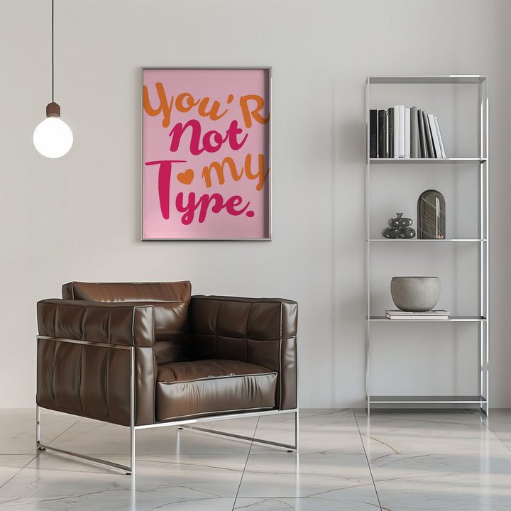 Contrast of Hearts - Stretched Canvas, Poster or Fine Art Print I Heart Wall Art