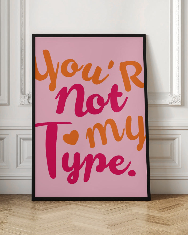 Contrast of Hearts - Stretched Canvas, Poster or Fine Art Print I Heart Wall Art