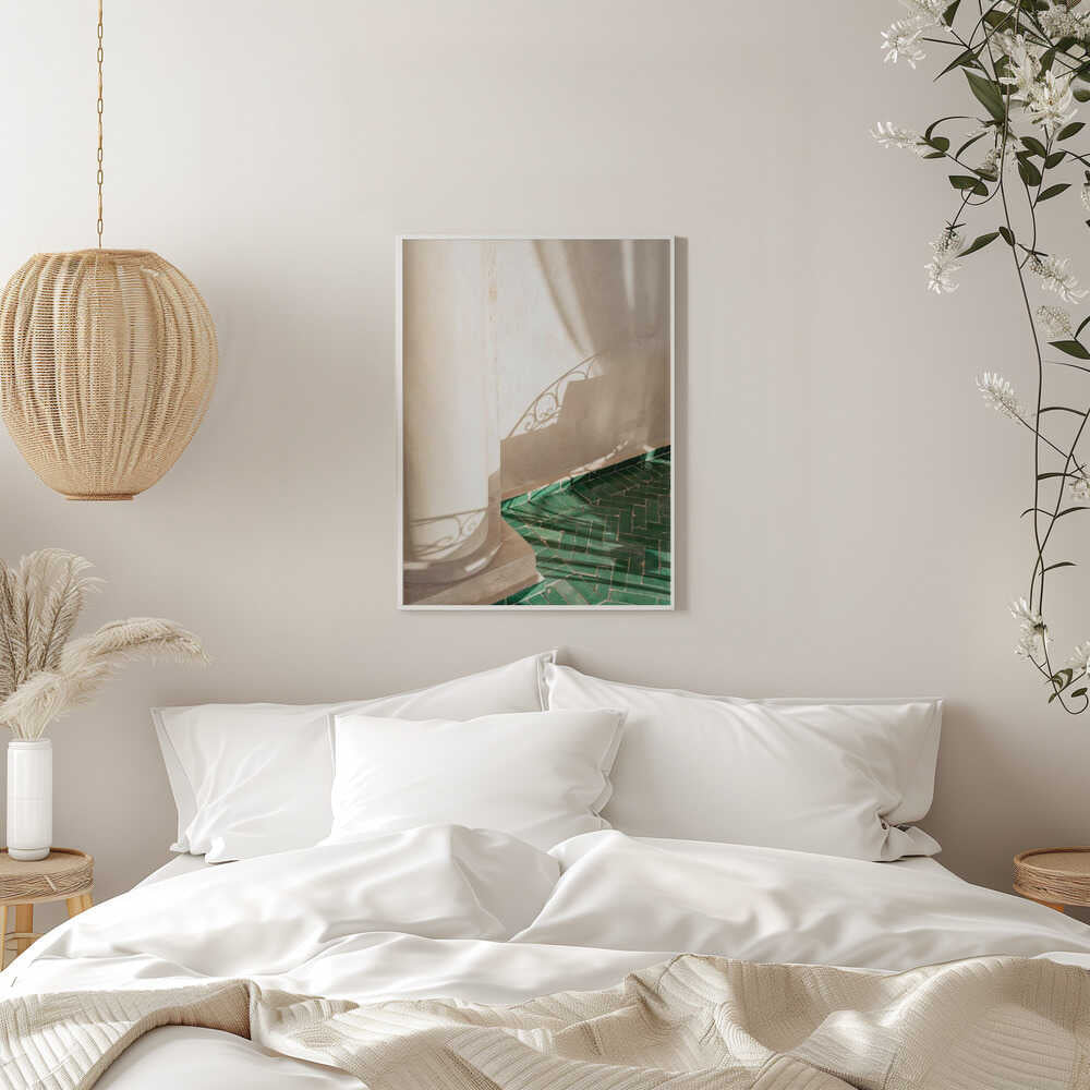 Corner Beauty - Stretched Canvas, Poster or Fine Art Print - I Heart Wall Art - Poster Print, Canvas Print or Framed Art Print