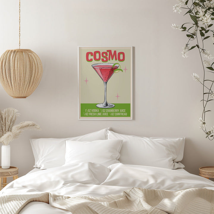 Cosmo - Stretched Canvas, Poster or Fine Art Print I Heart Wall Art