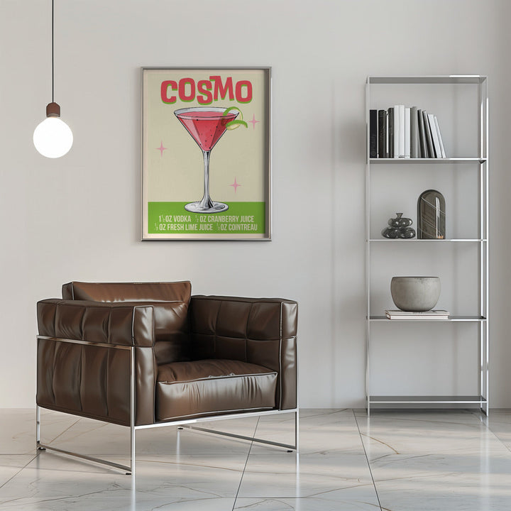 Cosmo - Stretched Canvas, Poster or Fine Art Print I Heart Wall Art